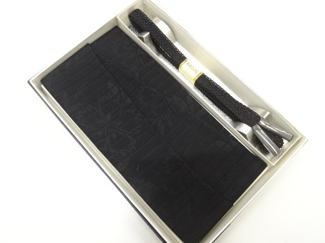 JAPANESE KIMONO / SUMMER OBIJIME & OBIAGE SET FOR MOURNING